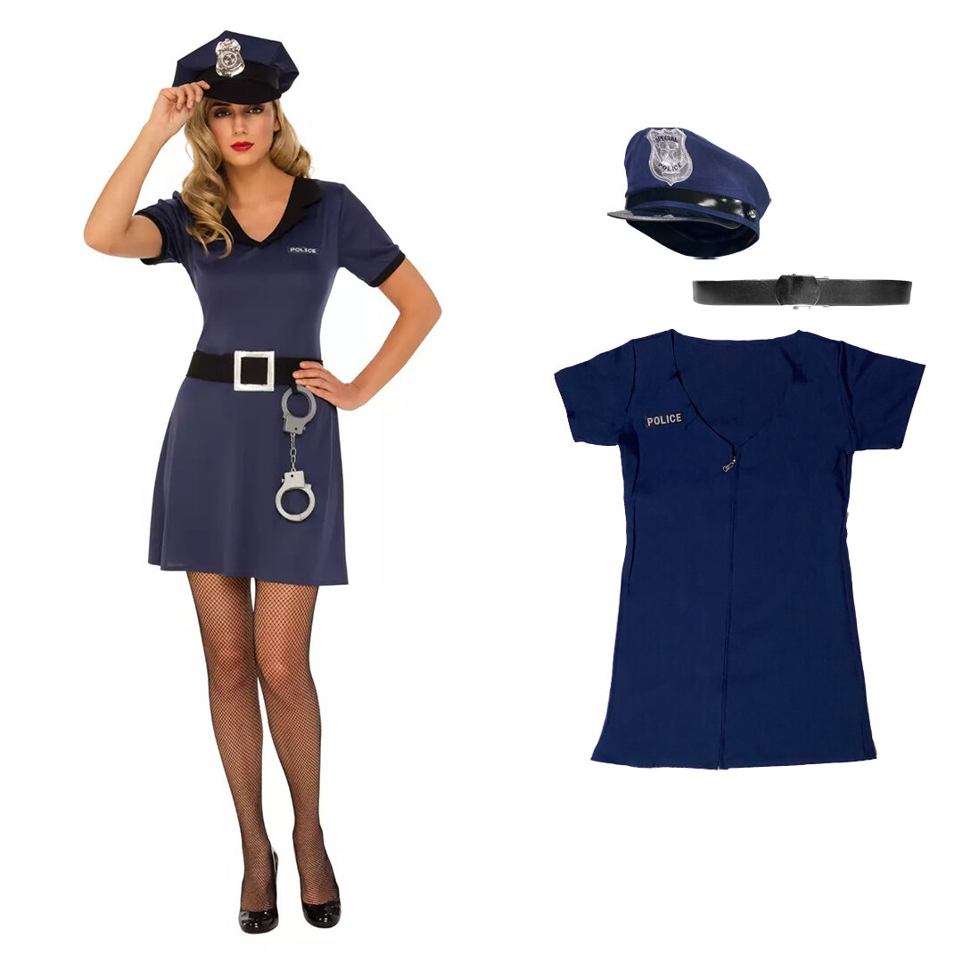 Disfraz Policía mujer adulto